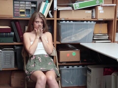 Petite brunette teen 18+ busted and fucked by a bad cop