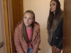 18 ans, Tchèque, Doigter, Hd, Léchez, Orgasme, Chatte, Adolescente