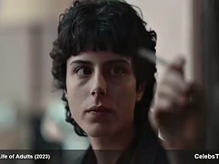 Célébrité, Nue, Public