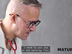 MATURE4K. Sex emergency and hot nurses blowjob saved a sick guy ft. Ashley Grey  Adam Veller: Porn