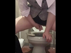 ディルド, 女, 日本人, 熟年, 淫乱熟女, オフィス, 一人, おもちゃ