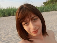 Cul, Noire, Européenne, Doigter, Bâillonner, Massage, De plein air, Chatte