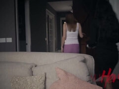 デカ尻, デカパイ, フェラチオ, 茶髪の, チン, 淫乱熟女, 母, ティーン