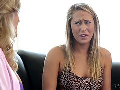 Brandi Love fucks Carter Cruise with a strap-on