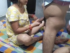 18, Aunt, Couple, Indian, Maid, Smoking
