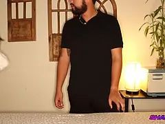 アメリカ人, フェラチオ, 茶髪の, イく瞬間, 手コキする, Hd, マッサージ, オイル