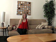 Office amateur pussyfucked in a sexaudition