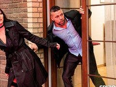 フェラチオ, 茶髪の, キス, 自然山雀, オマンコ, 剃毛, ストッキング, ティーン