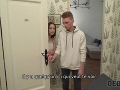 アナル, フェラチオ, 茶髪の, 彼女, Hd, 自家製, オマンコ, ラフ