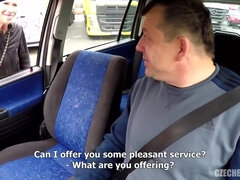 Hooker Screwed In Car For Money and bum licking