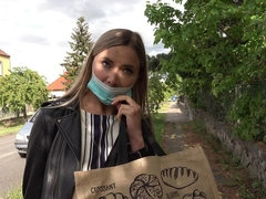 Blond, Auto, Schattig, Handbeurt, Tepels, Strippen, Tiener, Tieten likken