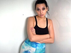Amateur, Gros cul, Sucer une bite, Brunette brune, Queue, Masturbation, Solo, Adolescente