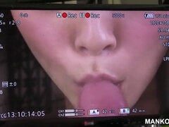 69, 舞台裏, デカパイ, フェラチオ, 指いじり, 手コキする, Hd, 日本人