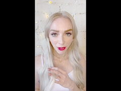 Adorable, Blonde, Pom pom girl, Fétiche, Pov