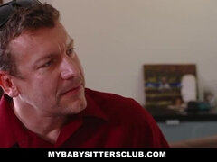 MyBabysittersclub - Skinny Small Tit Teen (Charity Crawford) Fucked Hardcore