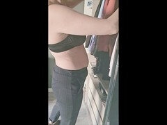 Bruinharig, Hakken, Ondergoed, Kantoor, Kut duiken, Secretaresse