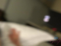 黒人, フェラチオ, 目瞪口呆, 彼女, 手コキする, パンティ, ハメ撮り, オマンコ