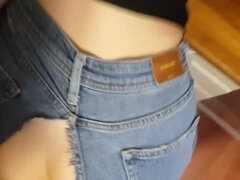 Girl In Torn Jeans - Pov Amateur Porn