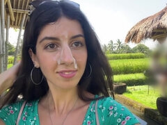 Katty West In Public Cumwalk In Cafe , Eating Pasta Carbonara With Sperm On Face