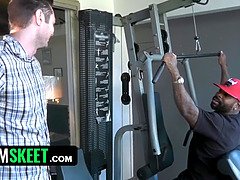 アナル, お尻, 舐める尻, フェラチオ, チン, バック, 異人種間, 馬乗り