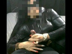 Handschuhe, Handjob, Leder