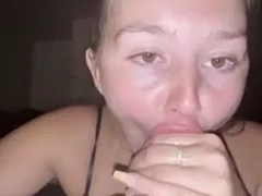 Enthousiasteling, Lieveling, Zwart, Blond, Pijpbeurt, Sperma shot, Interraciaal, Gezichtspunt