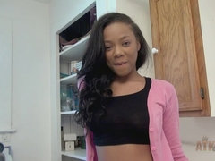 Culo, Negro, Ébano, Coño, Flaco, Tetas