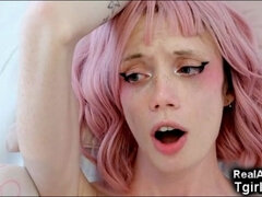 Adorable, Anal, Mignonne, Queue, Hard, Petite femme, Transsexuelle, Adolescente