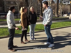 Amazing outdoor fucking video