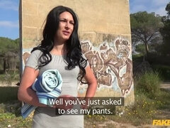 Amateur, Mamada, Británico, Al aire libre, Pov, Uniforme