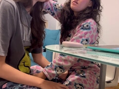 Sexo Duro In We Pretend To Study While We Secretly Touch Ourselves
