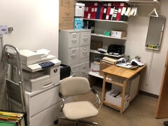 Thick office Latina with tattooed ass in amateur interracial