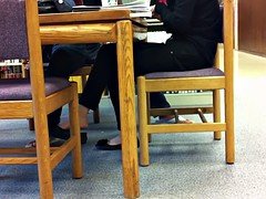 Candid Asian Library Shoeplay Feet Dangling Flats Pt 3
