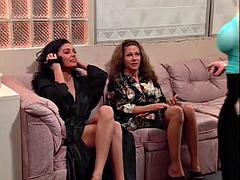 Babes, Lesbian, Massage, Pussy, Spanking