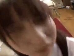 Asiatisch, Schwanz, Japanische massage, Schlampe, Titten