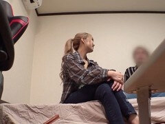 Erstaunlich, Asiatisch, Verein, Füsse, Klaffend, Muschi, Elasthan