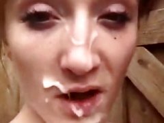 Underweight Wife's Outdoor Facial