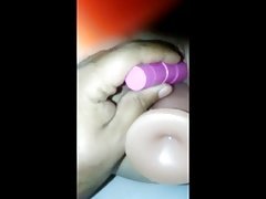 Chuby Wife Big Dildo Orgasm