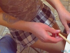 Exxxxxxtrasmall, milf creampie, handjob