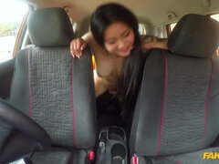 アジア人, 黒人, 車, 天然, 小柄