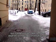 Nikki Hill's debt is too high to pay for her teen sex, so she takes it rough from behind