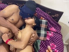 バイセクシャル, 人妻の, キス, なめる, 乳首, 小柄, オマンコ, ストッキング