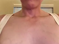 美人, 女装男装, 下着, オナニー, 熟年, シーメール, 一人, オッパイの