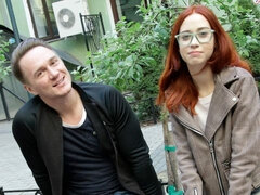 Arsch, Blasen, Schwanz, Handjob, Muschi, Rotschopf, Dürr, Titten