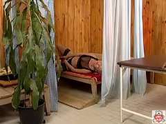 フェラチオ, 熟年, 淫乱熟女, サウナ