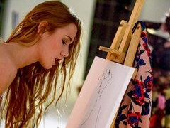 Tetas grandes, Rubia, Morena, Tacones, Lesbiana, Lamidas, Coño, Medias largas