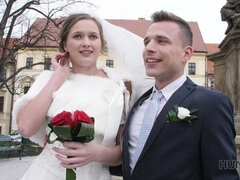 Braut, Gehörnter ehemann, Tschechisch, Geld, Realität, Strümpfe, Jungendliche (18+), Hochzeit