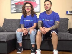 素人, デカチン, デカパイ, フェラチオ, バック, イタリア人, 淫乱熟女, タトゥー