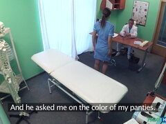 Amateur, Culo, Médico, Lamidas, Oficina, Anilingus, Uniforme, Voyeur