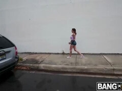 Busty Brunette Anna Chambers Rides Hard and Gets Facial